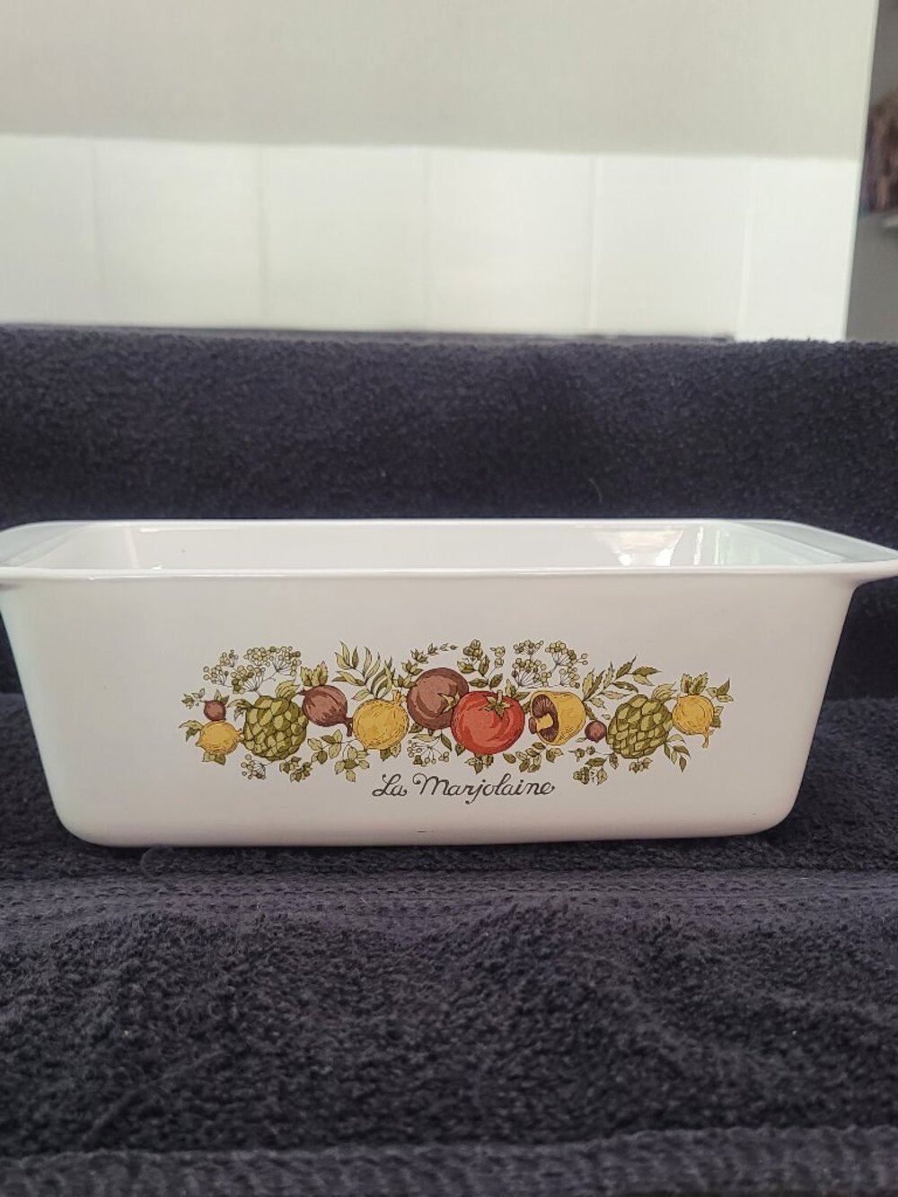 Share VINTAGE Corning Ware Loaf Pan 🔥SPICE OF LIFE LA MARJOLAINE🔥P-315-B🔥